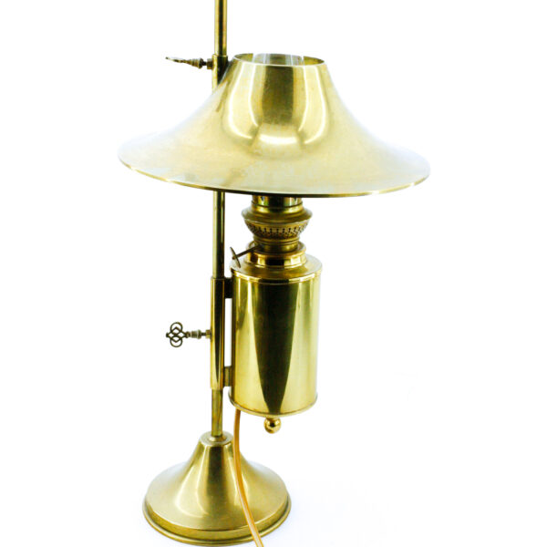 Lampe i Messing – Justerbar Skærm og Klassisk Design - Image 6